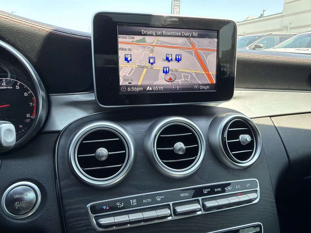used 2018 Mercedes-Benz C-Class car, priced at $24,777