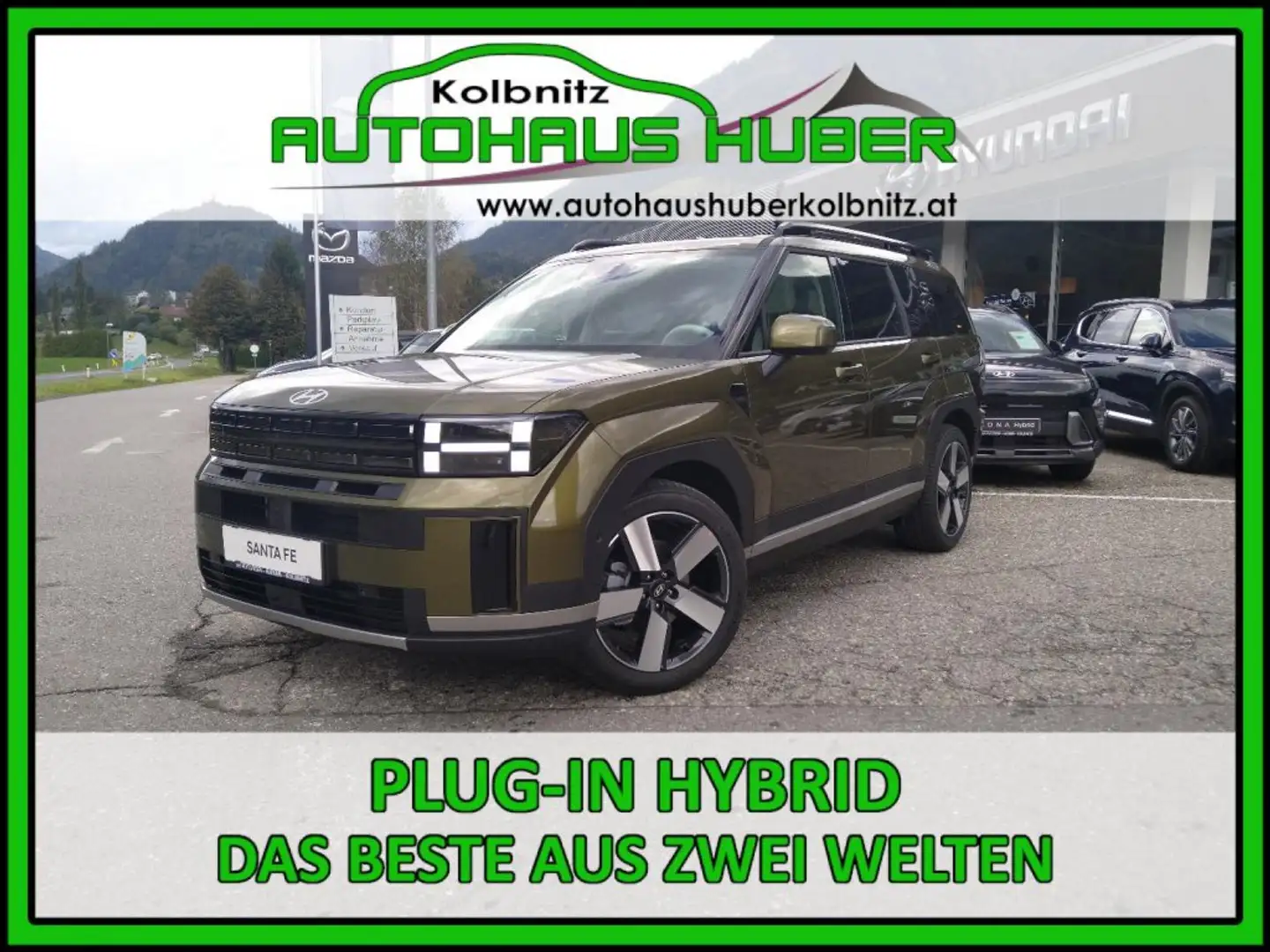 Hyundai SANTA FE (MX5) Prestige Line 1.6 T-GDI PHEV 4WD Grün - 1