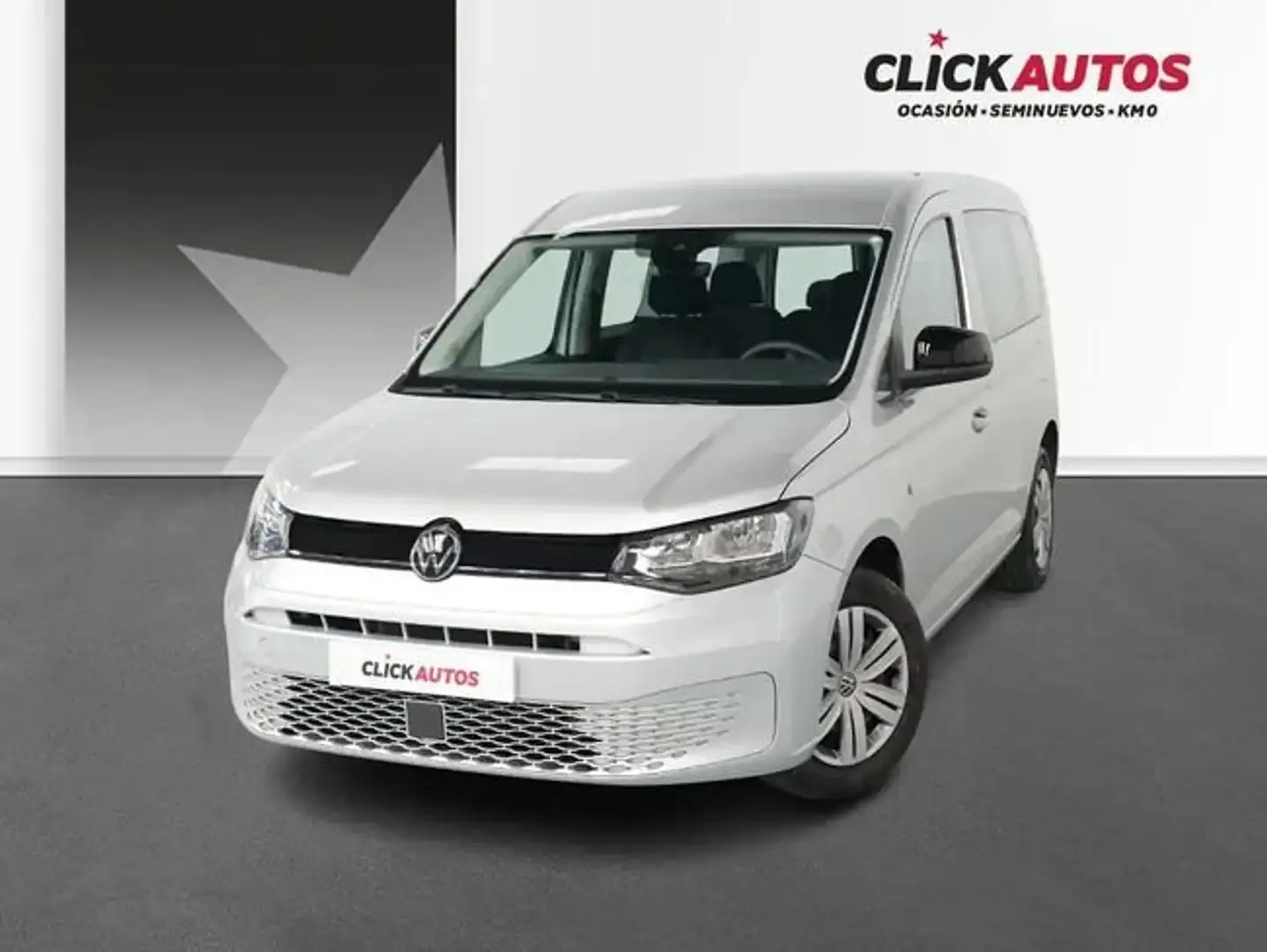 Volkswagen Caddy 2.0 TDI 102CV Origin Plateado - 1