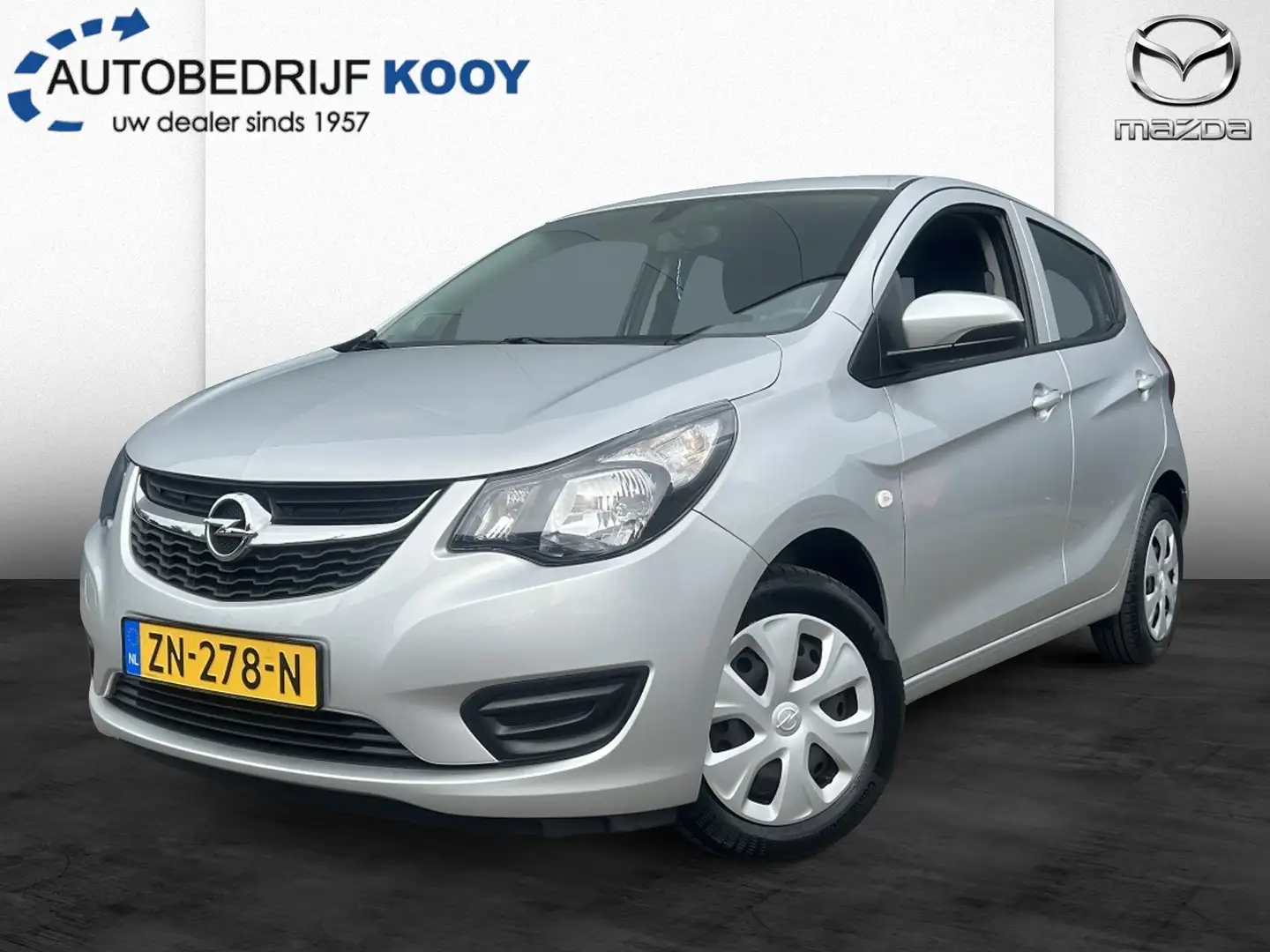 Opel Karl 1.0 120 Jaar Edition Grijs - 1