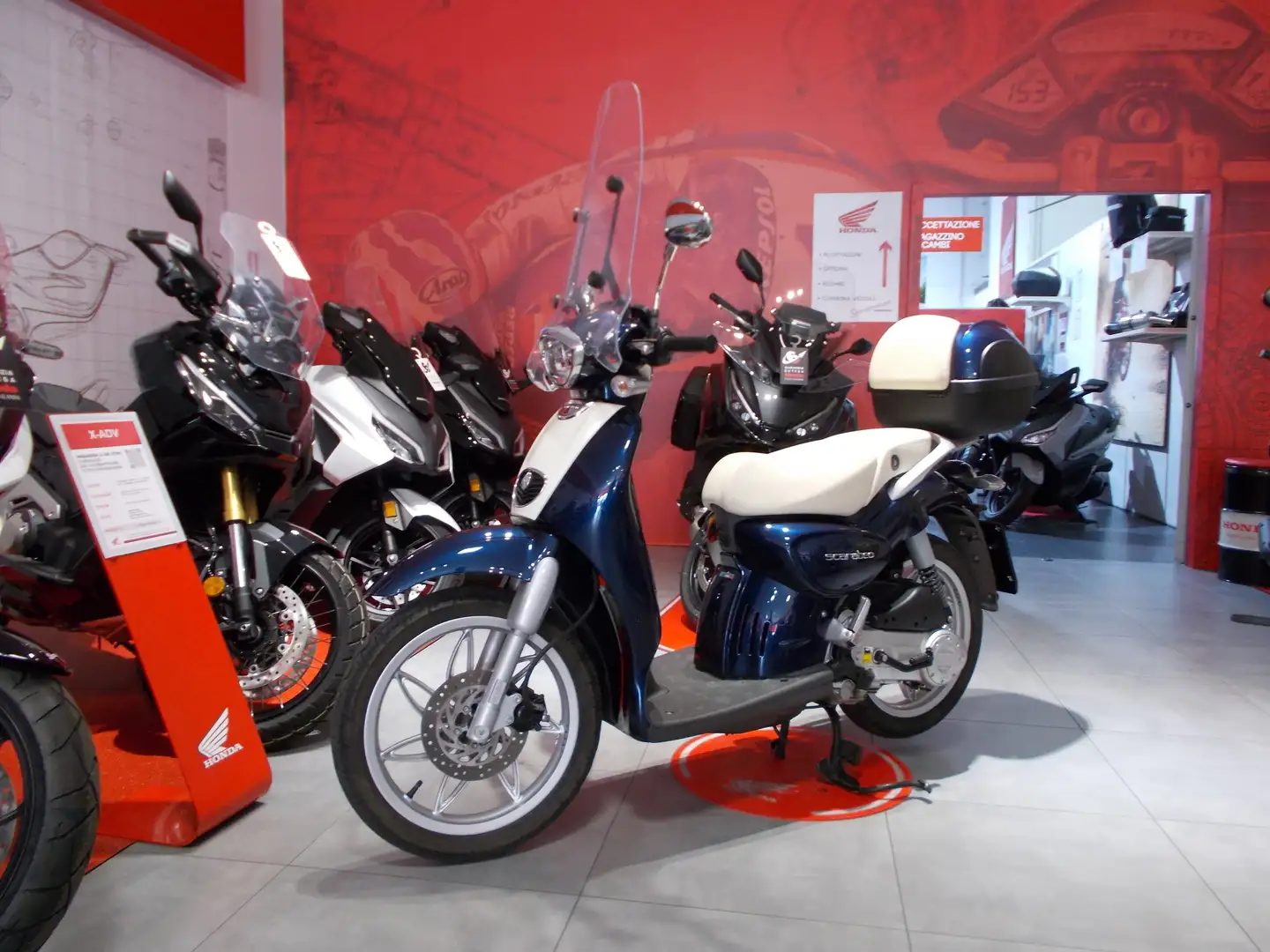 Aprilia Scarabeo 100 Blu/Azzurro - 1
