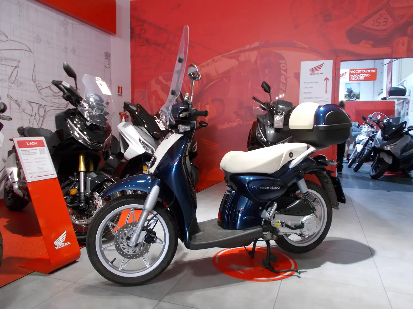 Aprilia Scarabeo 100 Blu/Azzurro - 2