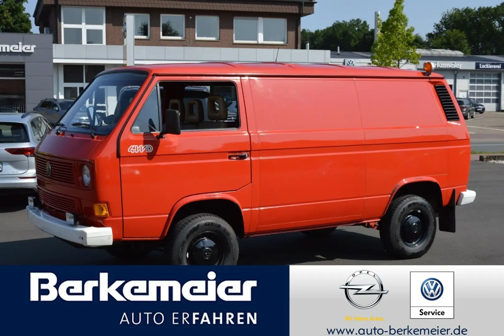 Volkswagen T3 1.6 Diesel/Syncro/Allrad/Sperren/Standhzg./ex F Rouge - 1