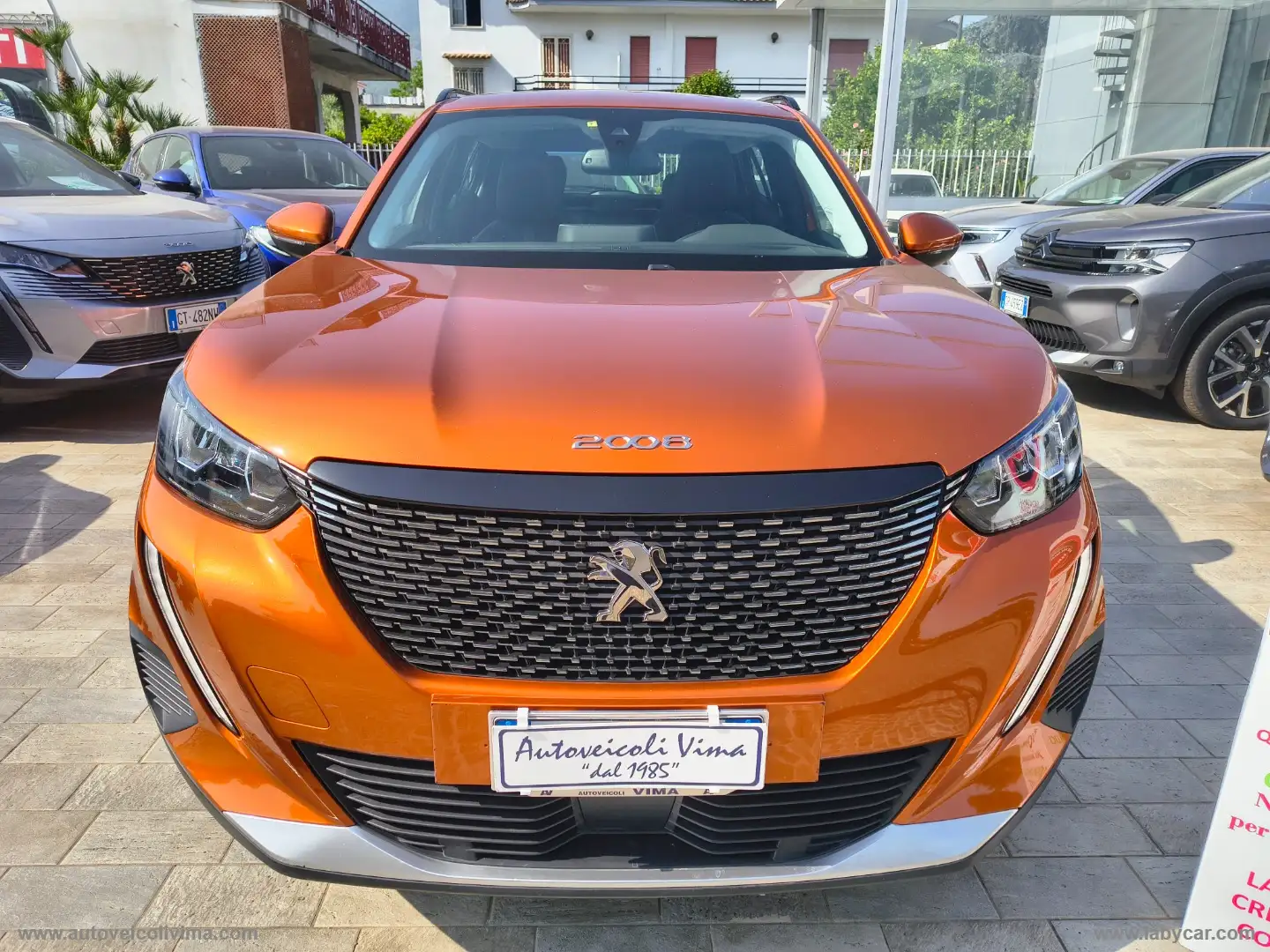 Peugeot 2008 BlueHDi 130 S&S EAT8 Allure Arancione - 2