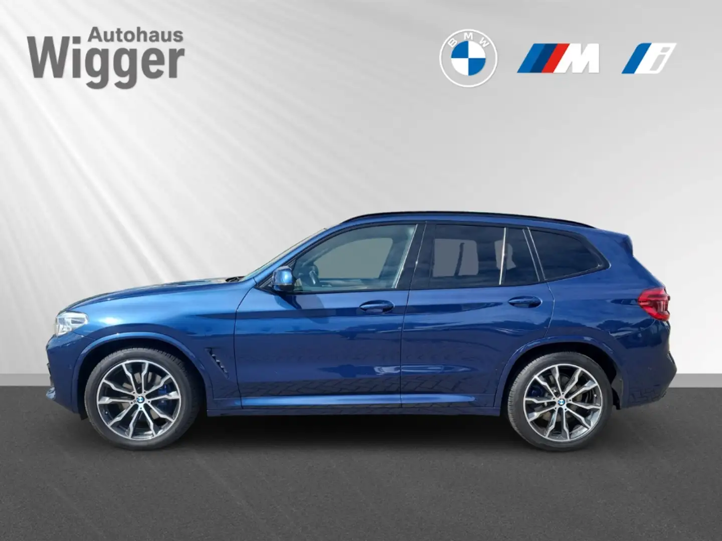 BMW X3 i/HUD/AHK/Panoramadach/Navigation/Leder Blau - 2