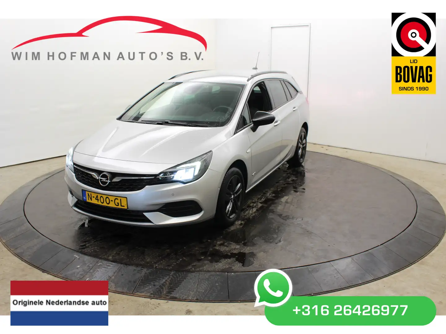 Opel Astra Sports Tourer 1.2 Design & Tech Camera Dodeh detec Gris - 1
