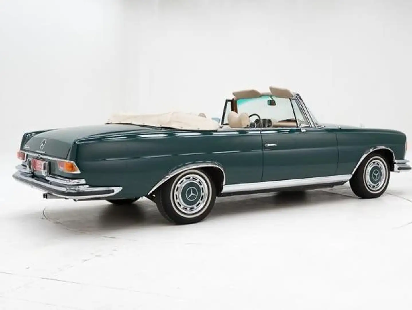 Mercedes-Benz 280 SE Cabriolet '70 CH04610 Vert - 2