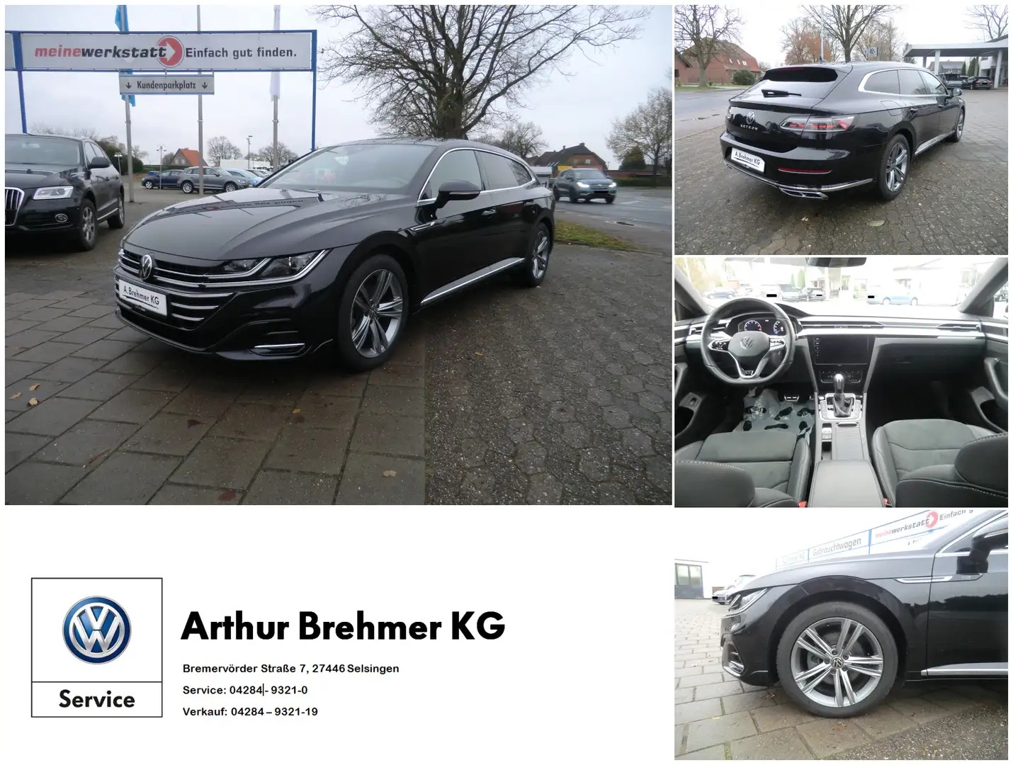 Volkswagen Arteon Shooting Brake  2.0 TSI OPF DSG R-Line AHK IQ-LIGH Noir - 1