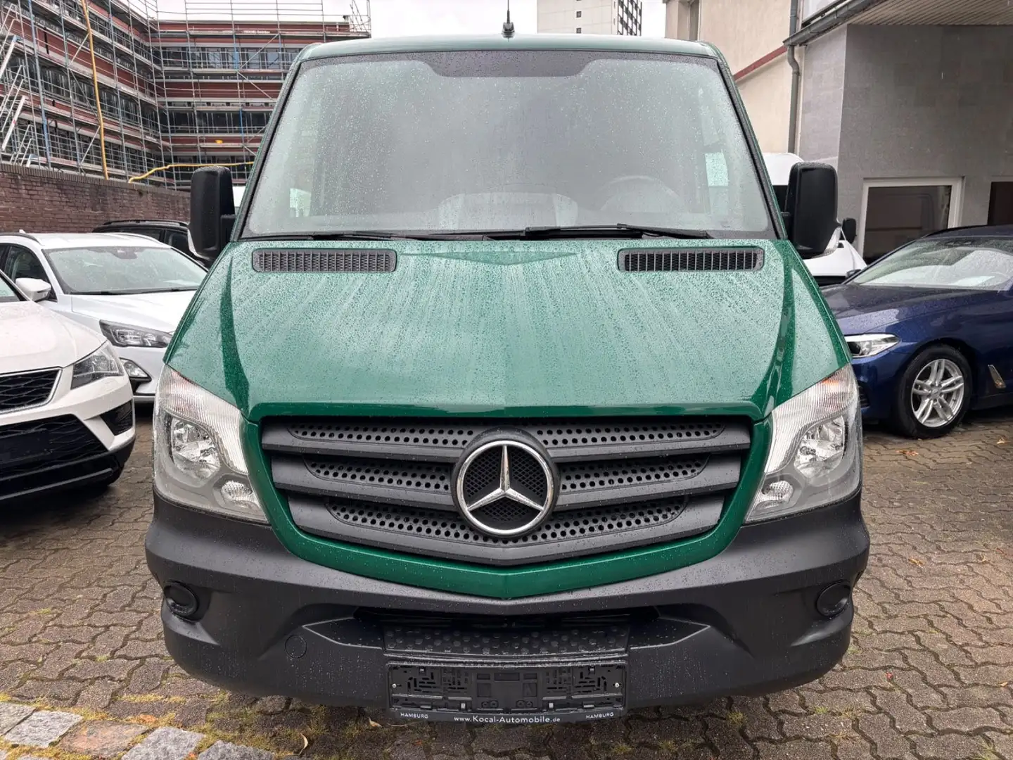 Mercedes-Benz Sprinter II Kasten L1H1 216 CDI Automat*AHK*1.Hd Grün - 2