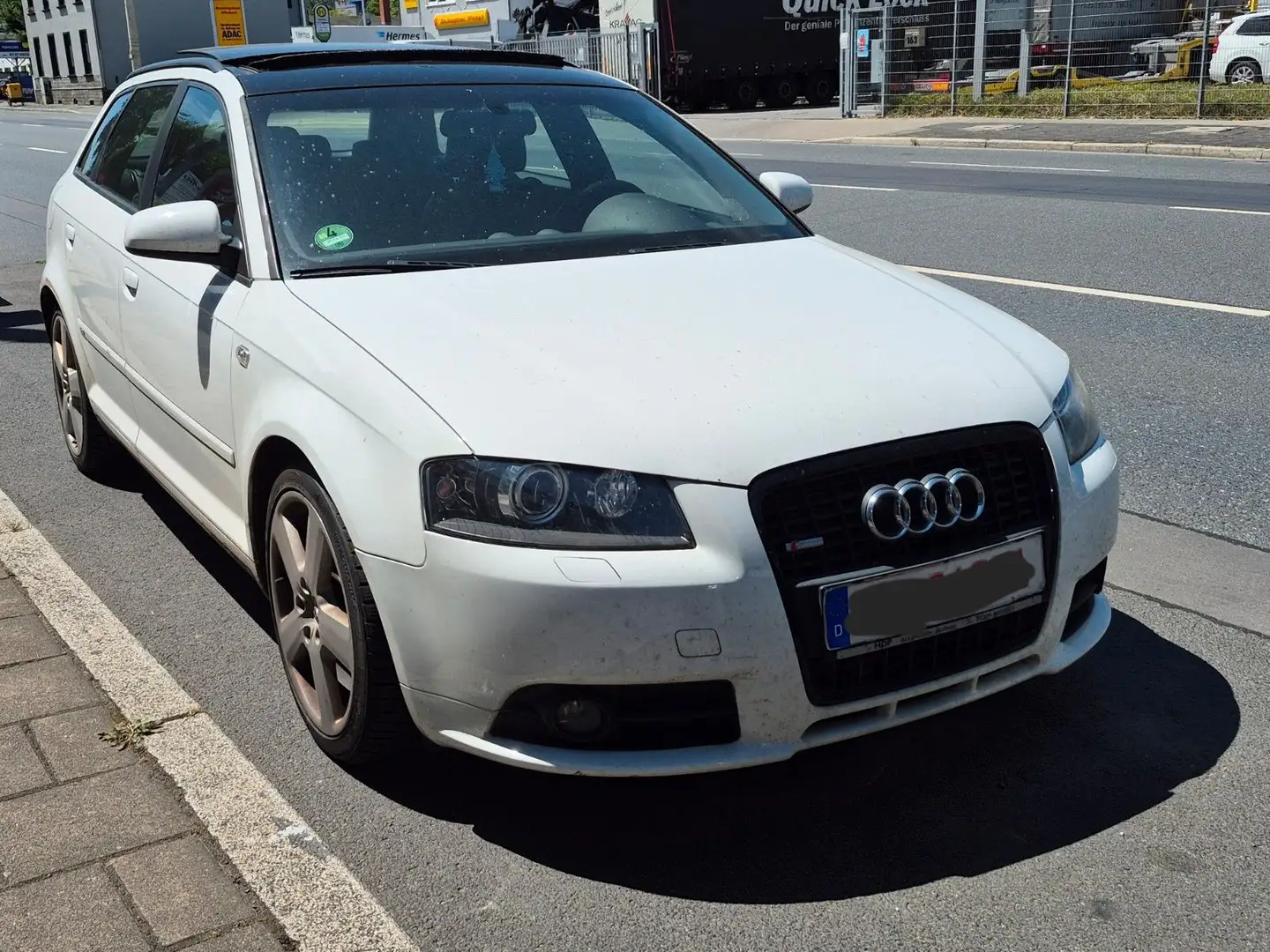 Audi A3 2.0 TDI S line Sportpaket plus*Pano*MotorDef. Wit - 2