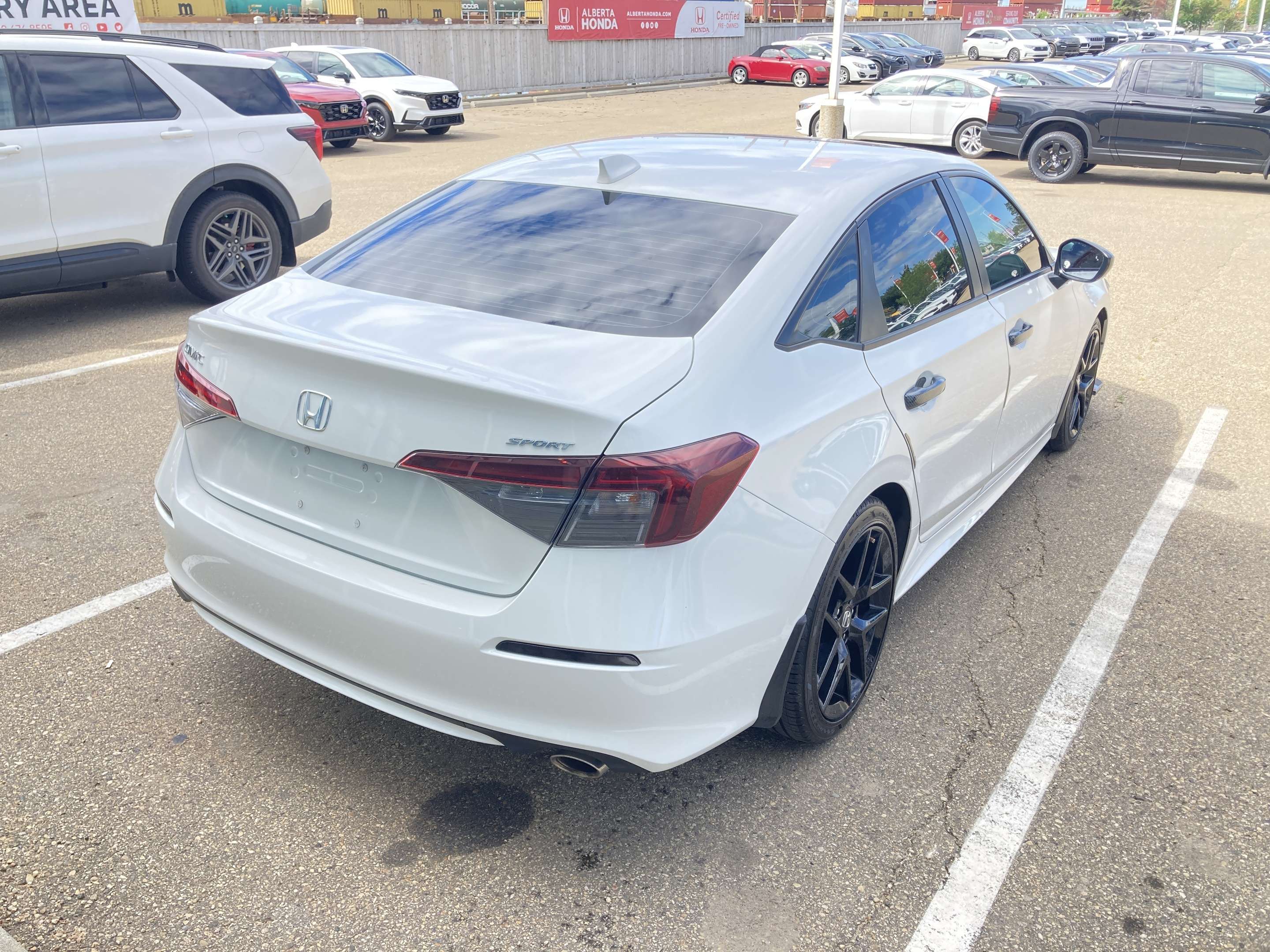 used 2025 Honda Civic car, priced at $30,900
