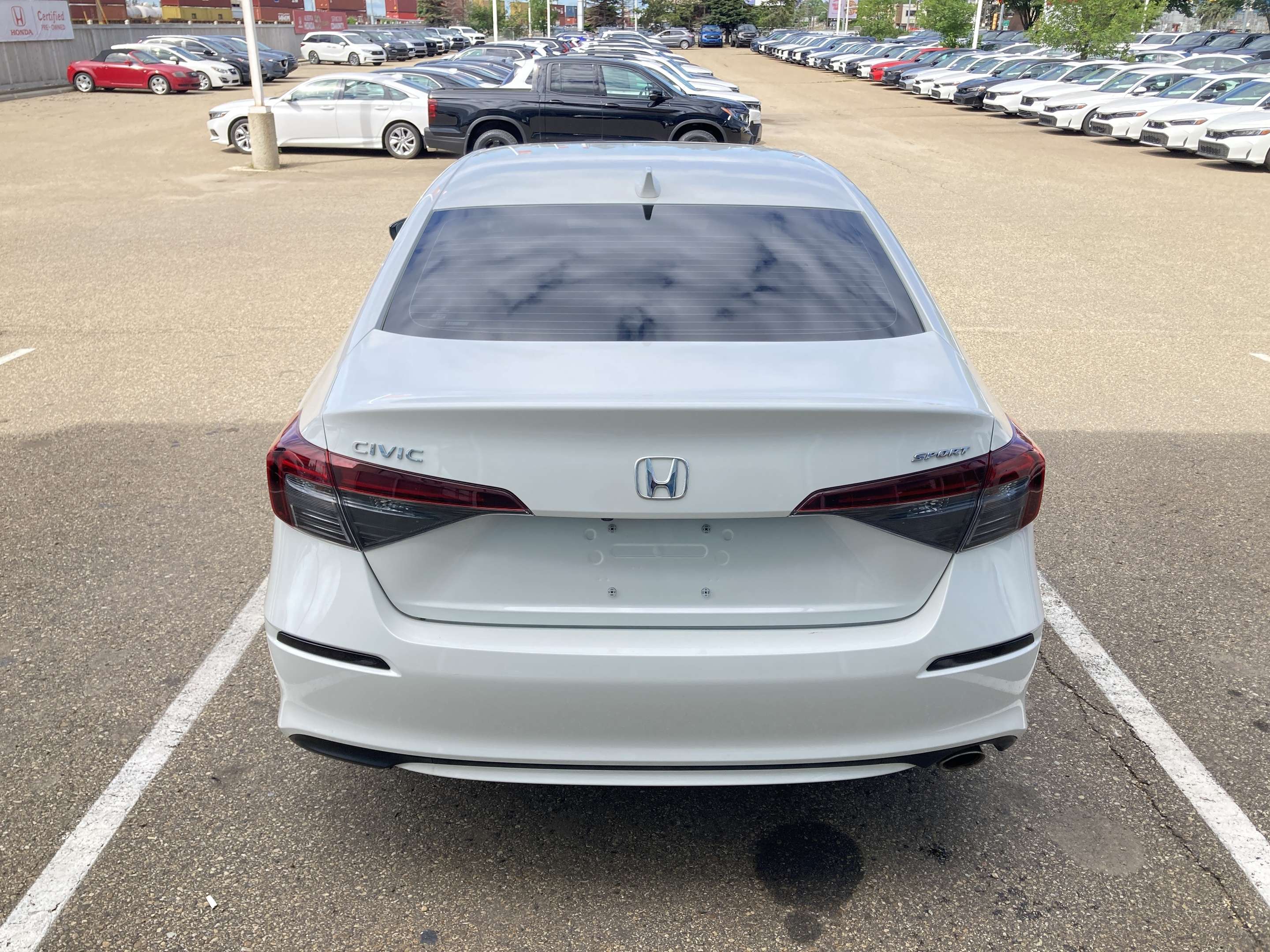 used 2025 Honda Civic car, priced at $30,900