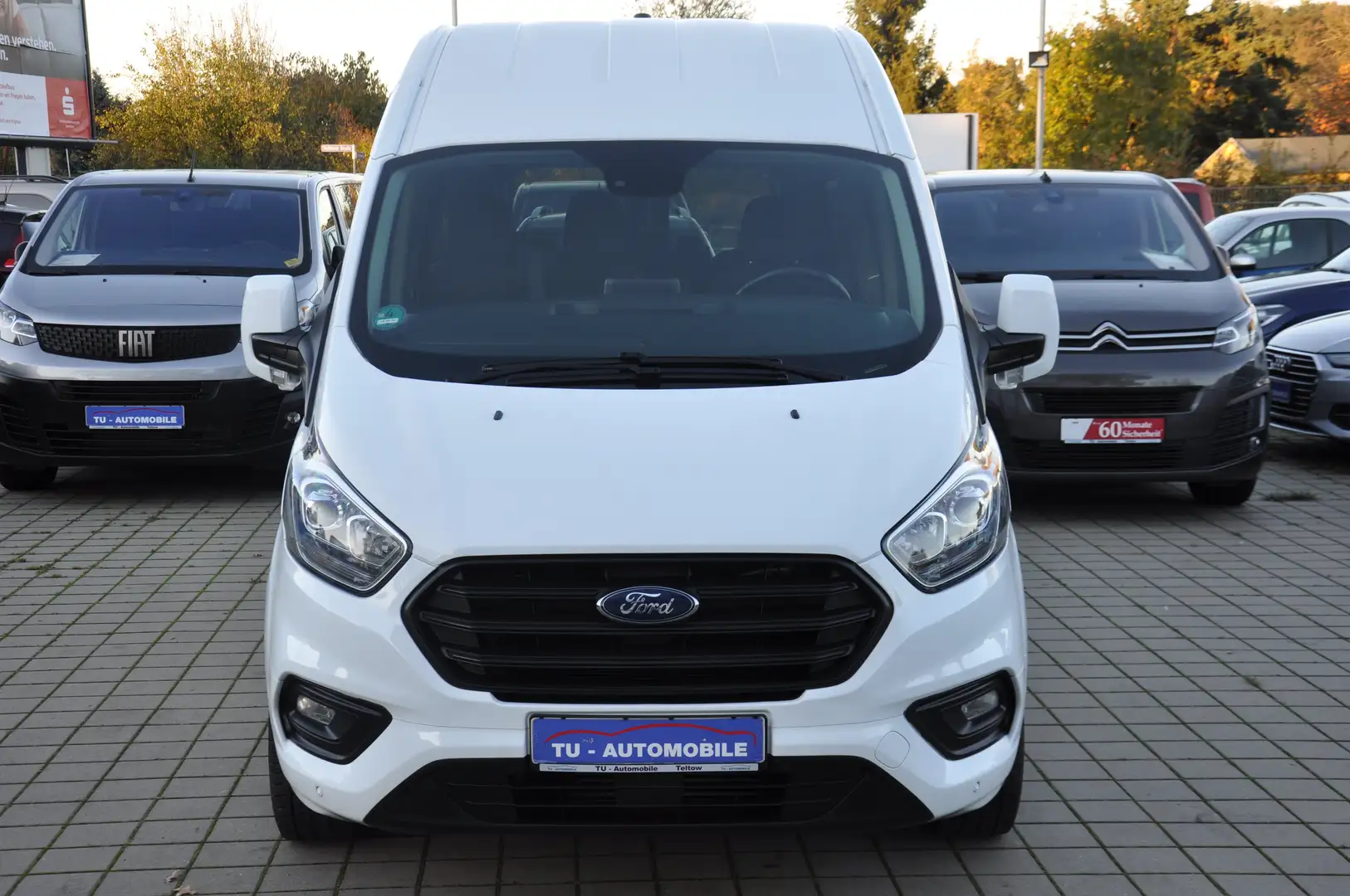 Ford Transit Custom Transit Custom 340 L2 NAV-KAM-AHK-SHZG-9Sitzer Blanc - 2