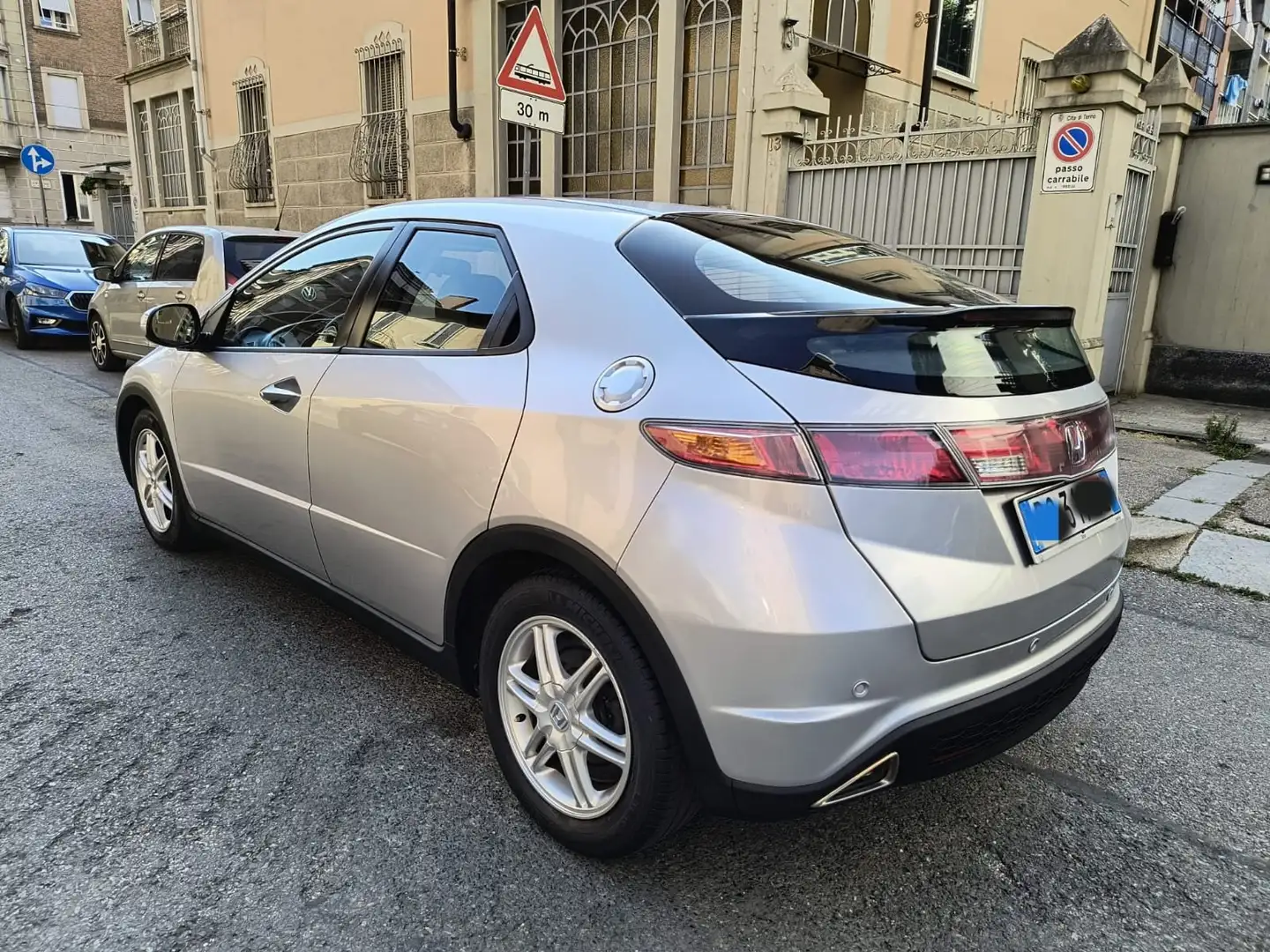 Honda Civic 1.8 benzina i- vtec v-tec sport solo 84000km!!!!! Grigio - 2