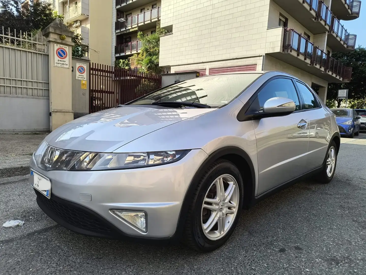 Honda Civic 1.8 benzina i- vtec v-tec sport solo 84000km!!!!! Grigio - 1