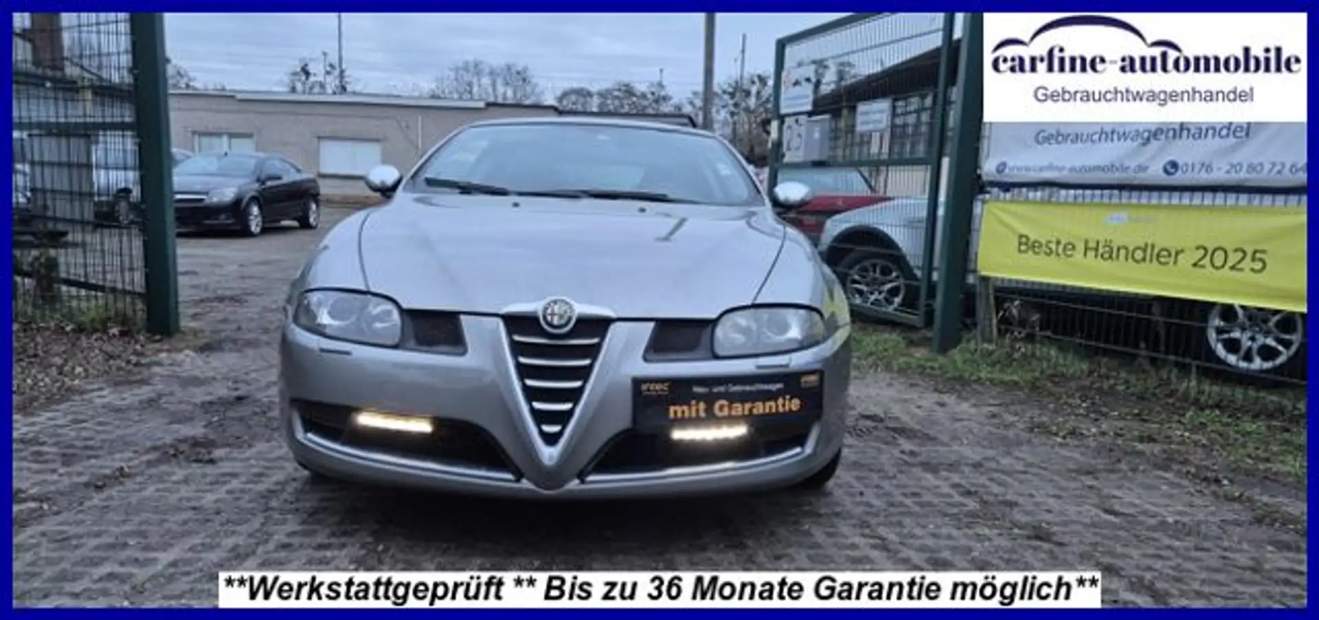 Alfa Romeo GT Alfa GT 1.9 Diesel QV Xenon Leder 18" GARANTIE Grau - 2
