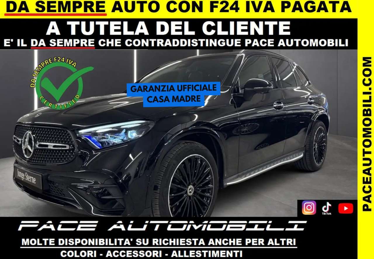 Mercedes-Benz GLC 300 4M AMG PREMIUM NIGHT BLACK PACK TETTO 20" PEDANE