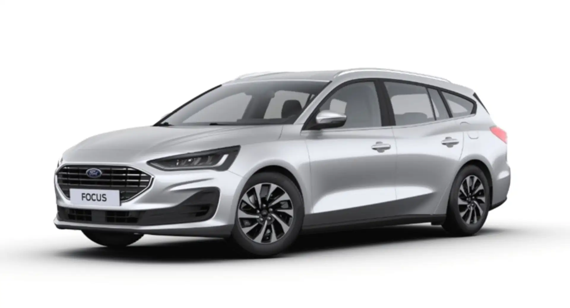 Ford Focus Turnier 1,5 EcoBlue Titanium Edition Aut. ON427... Silber - 2