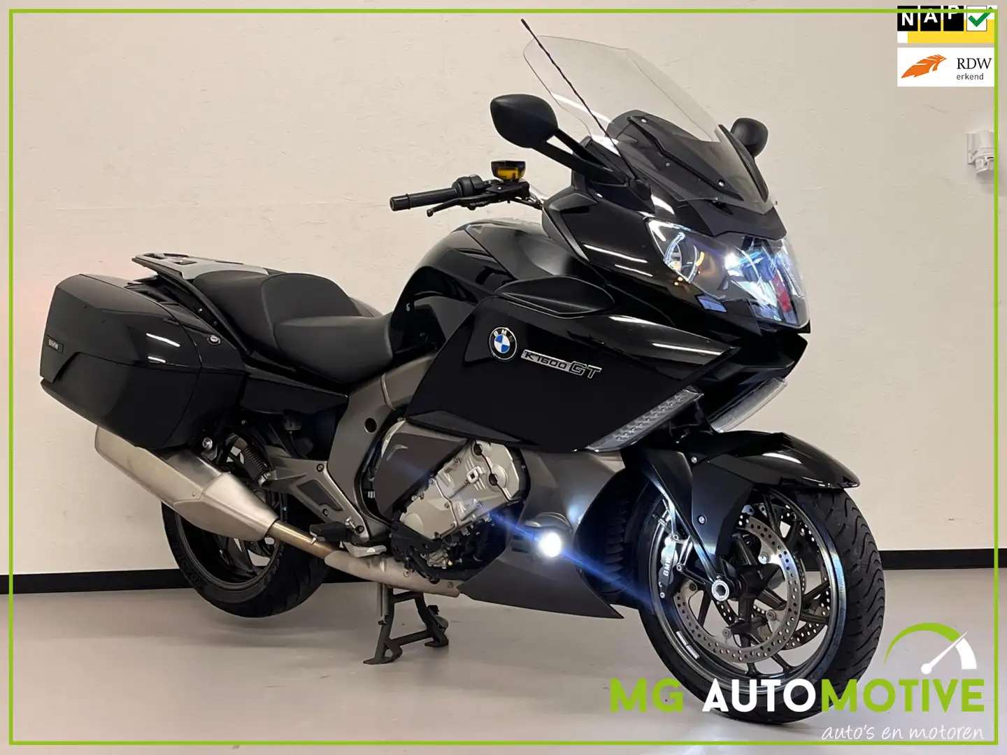 BMW K 1600 GT | K1600GT | ESA | Navi | Keyless | Cruise | NL mot Černá - 1