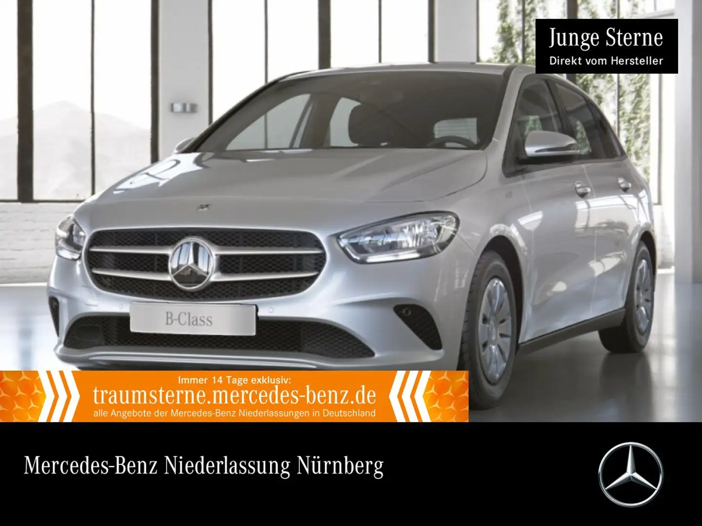 Mercedes-Benz B 180 Spurhalt-Ass PTS Temp Silber - 1