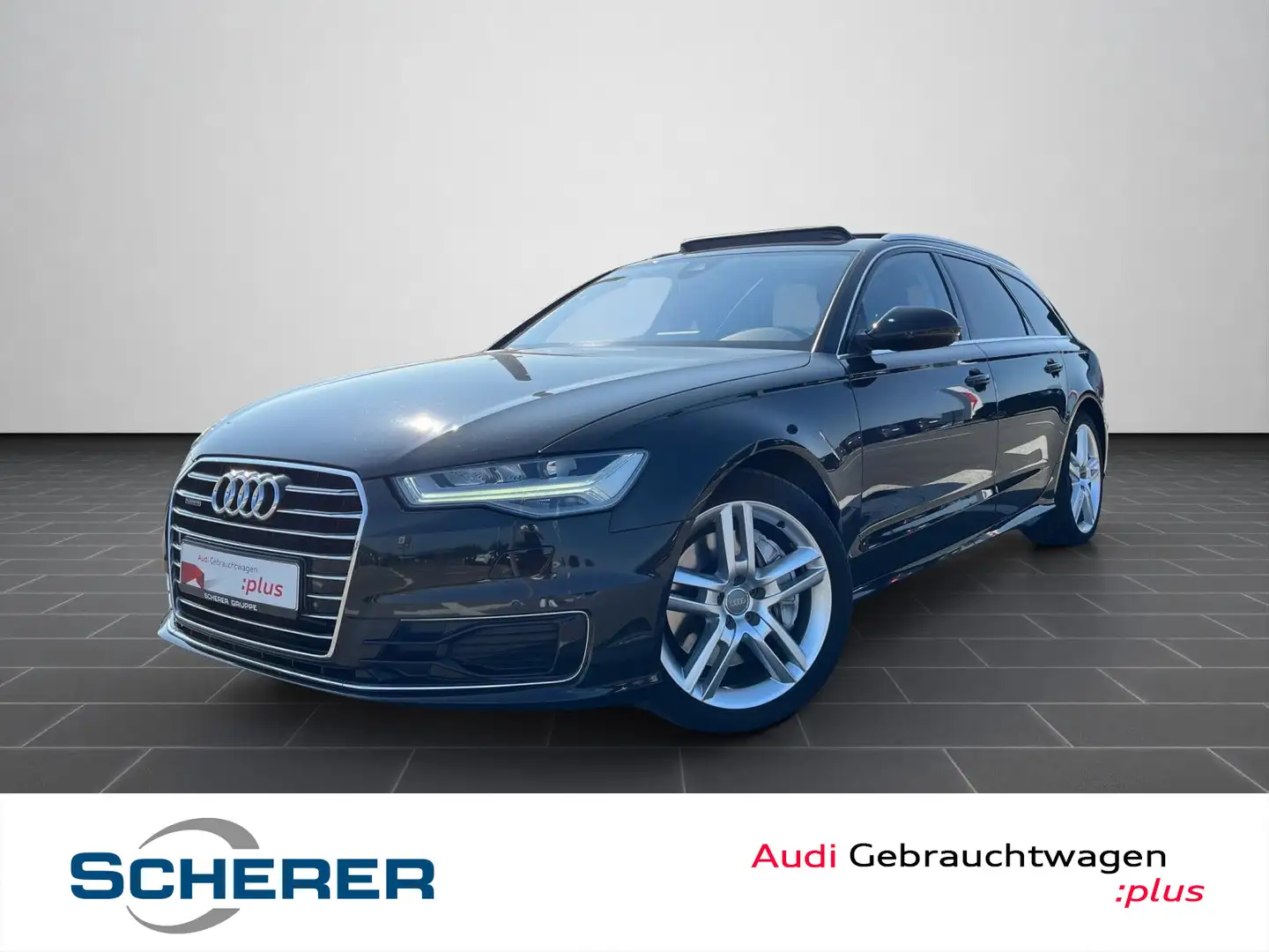 Audi A6 3.0 TDI quattro LEDER PANO LED MMI AHK Noir - 1