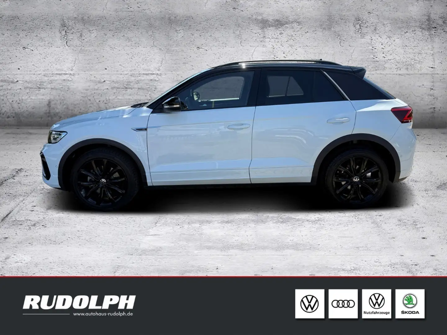 Volkswagen T-Roc R-Line 2.0 TDI 7-Gang-DSG LED Navi SHZ PDC Klima Weiß - 2