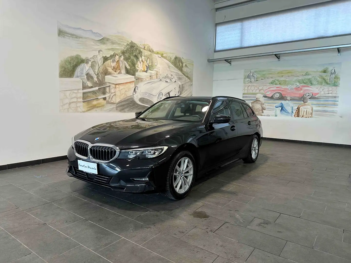 BMW 320 320d Touring Adv aut. - UNICO-PROPR -TAGLIANDI BMW Negru - 1