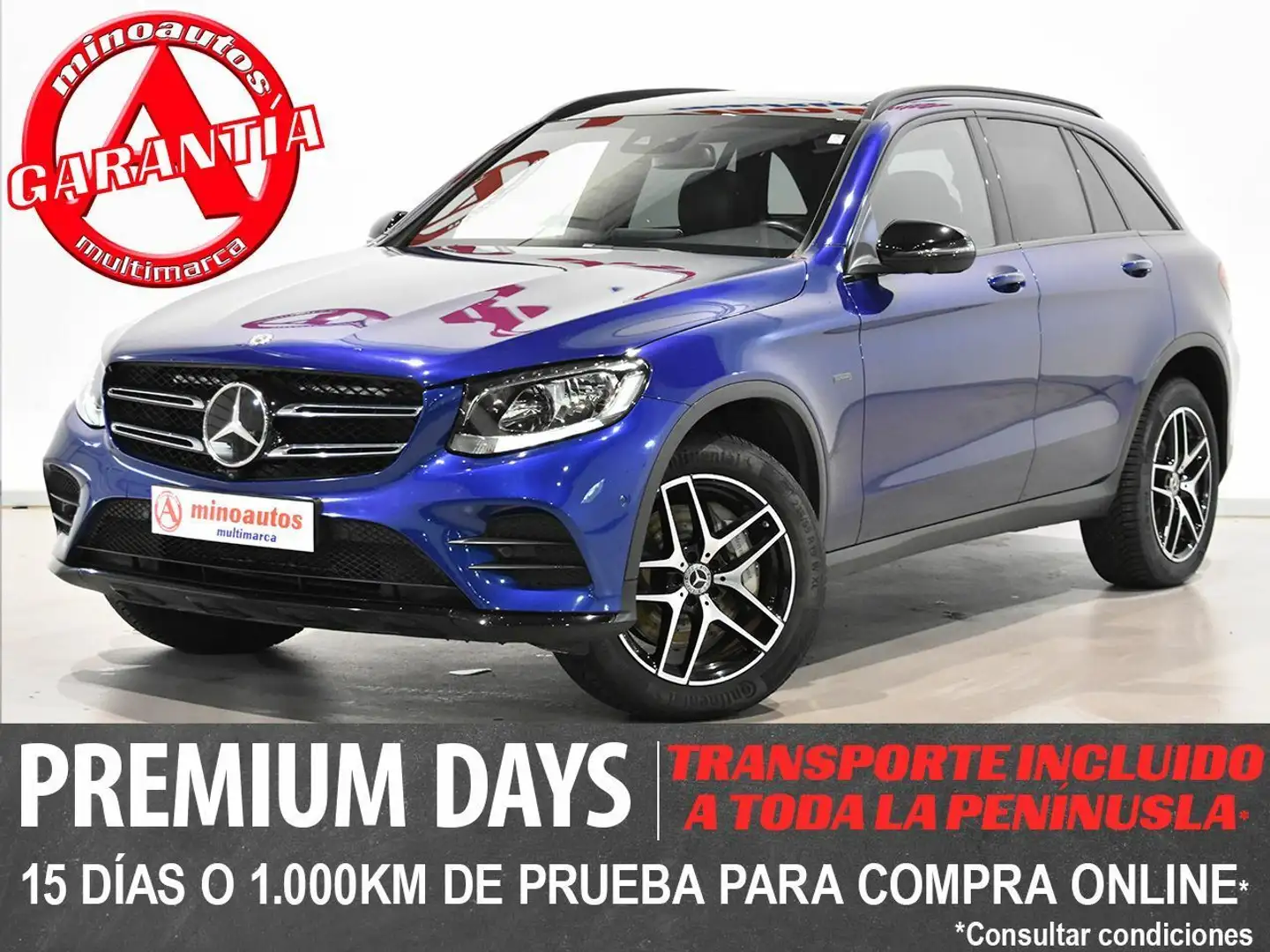 Mercedes-Benz GLC 350 E 320 CV 4MATIC AMG LINE Blau - 1