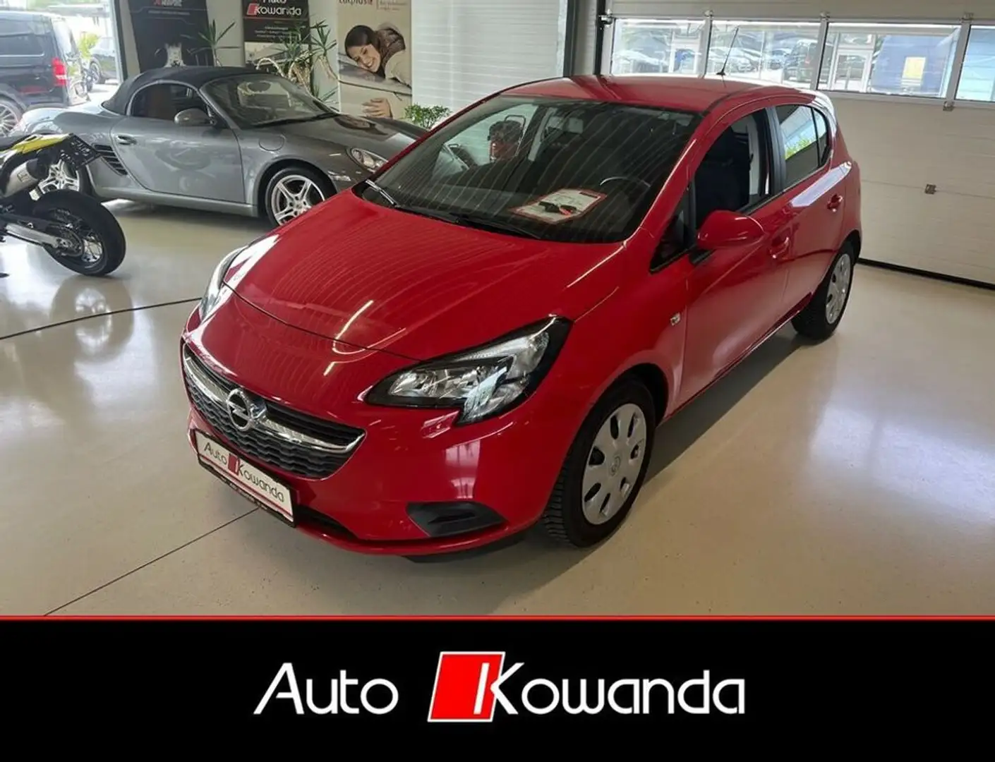 Opel Corsa 5tg. Diesel Sport Edition -Wenig Km Rot - 2