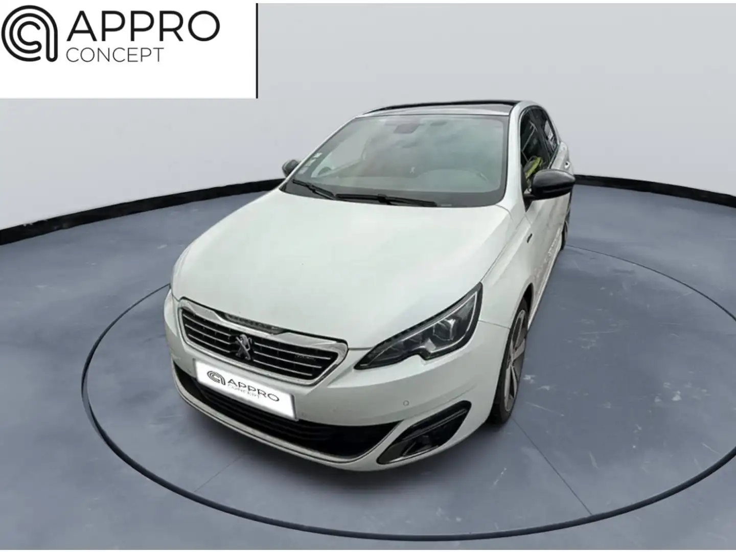 Peugeot 308 1.2i PureTech 12V S\u0026S - 130 II GT Line PHASE 1 Blanc - 2