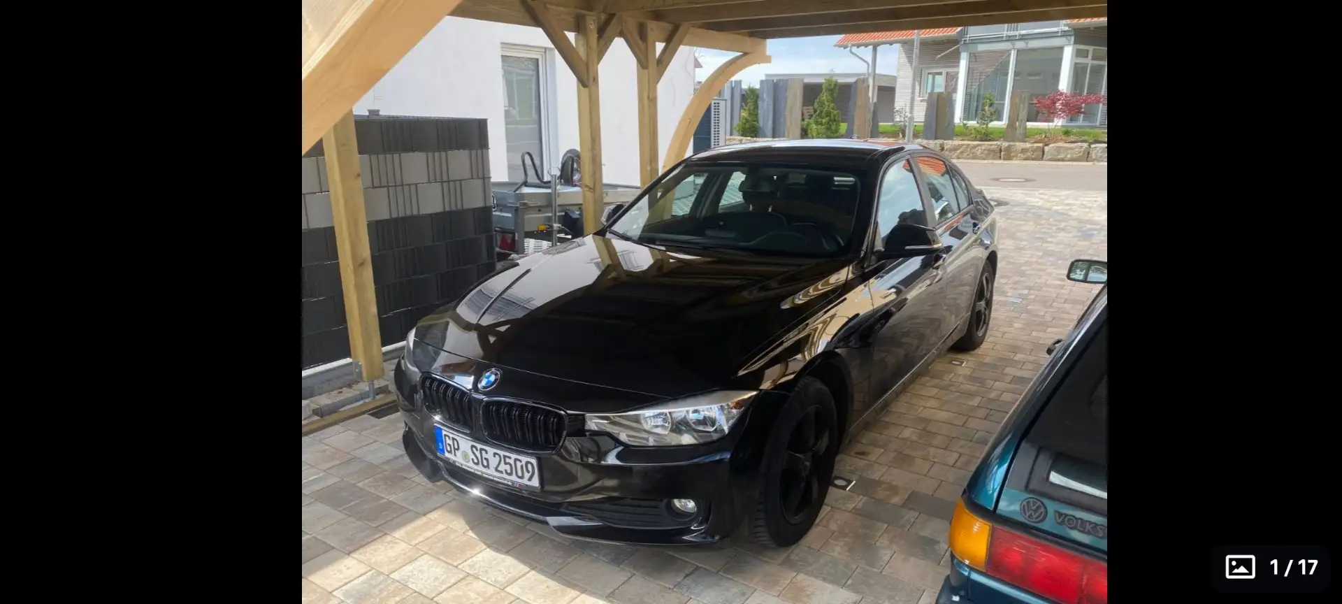 BMW 316 316i - F30 - HU Neu! Top Zustand Schwarz - 1