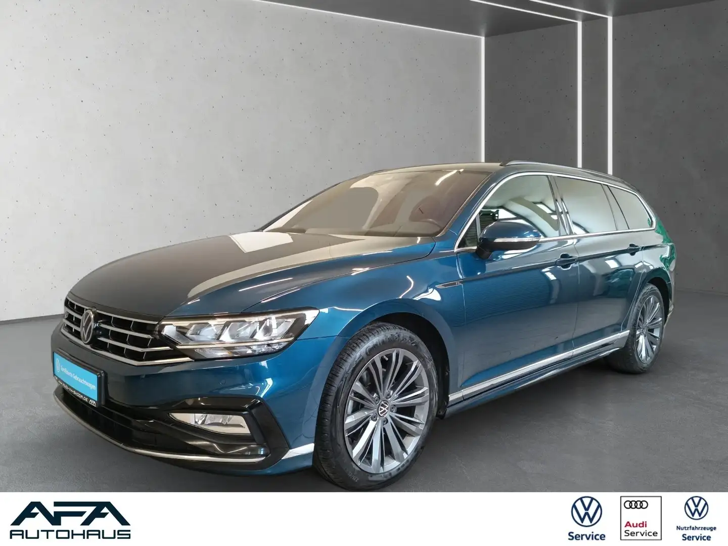 Volkswagen Passat Var. 2.0 TDI Business DSG R-Line*DC*Harman Blau - 1