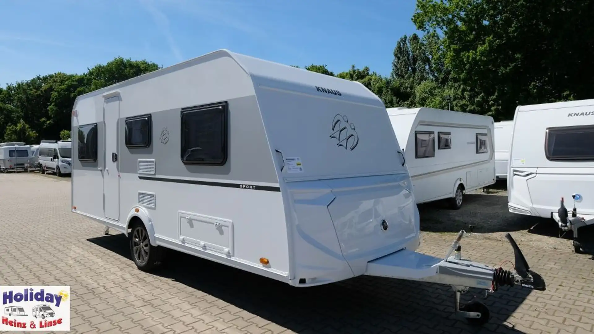 Knaus Sport 500 EU Auflastung 1.800 kg Blanc - 1