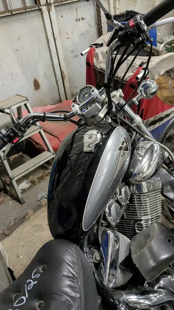 Yamaha XV 535 Unfallfahrzeug Negru - 1