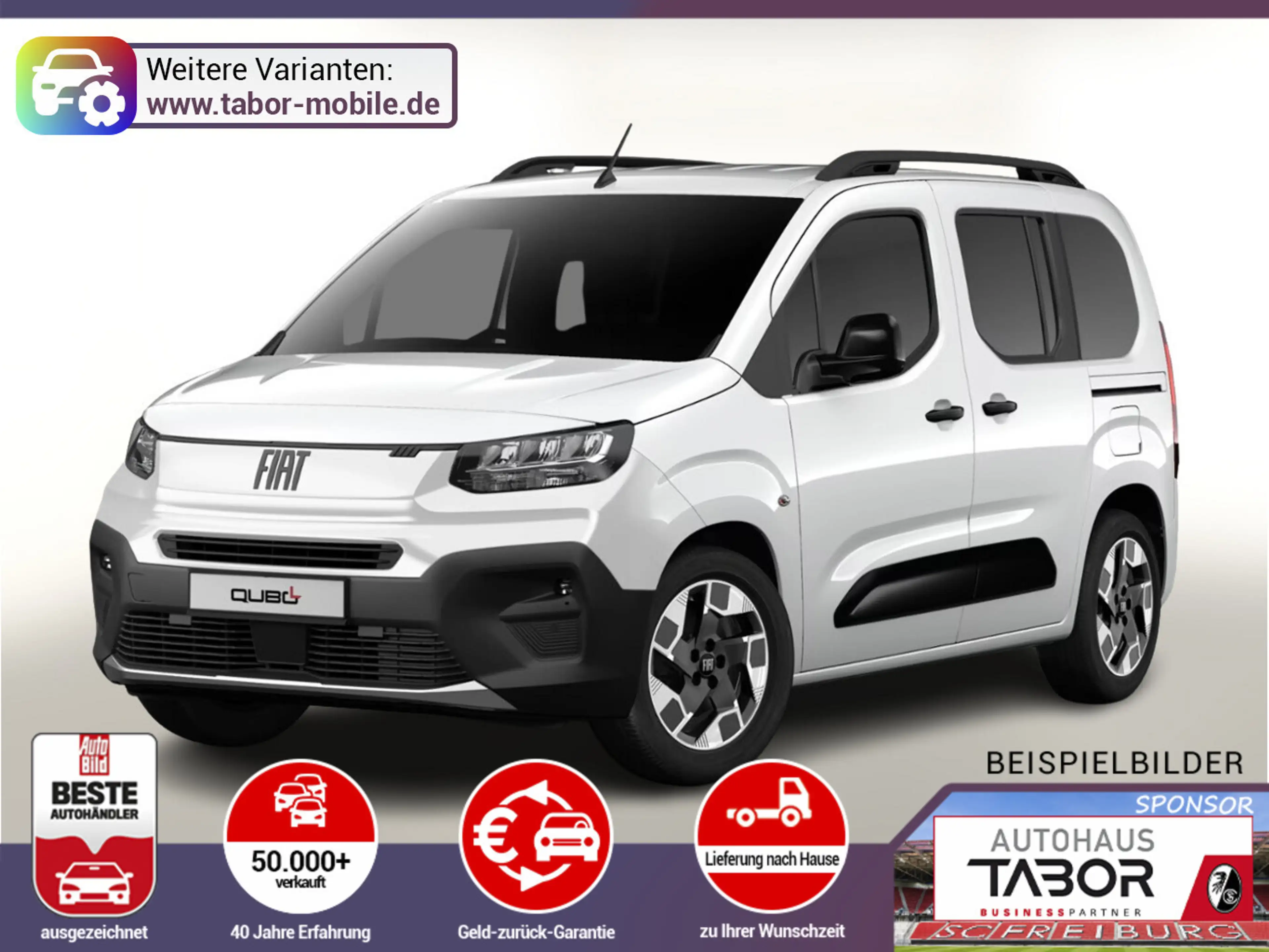 Fiat Qubo AT8 La Prima 17"LM LED Keyl ACC UVP-21%*