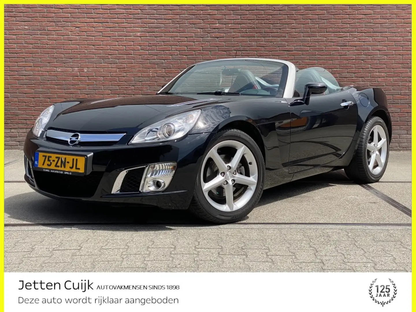Opel GT 2.0 Turbo | 1E EIGENAAR | 32D KMS | UNIEK Zwart - 1