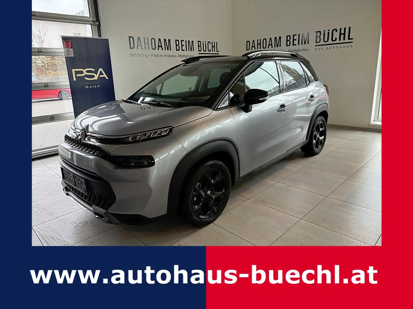 Citroen C3 Aircross PureTech110 S&S 6-Gang-Manuell Max Grau - 1