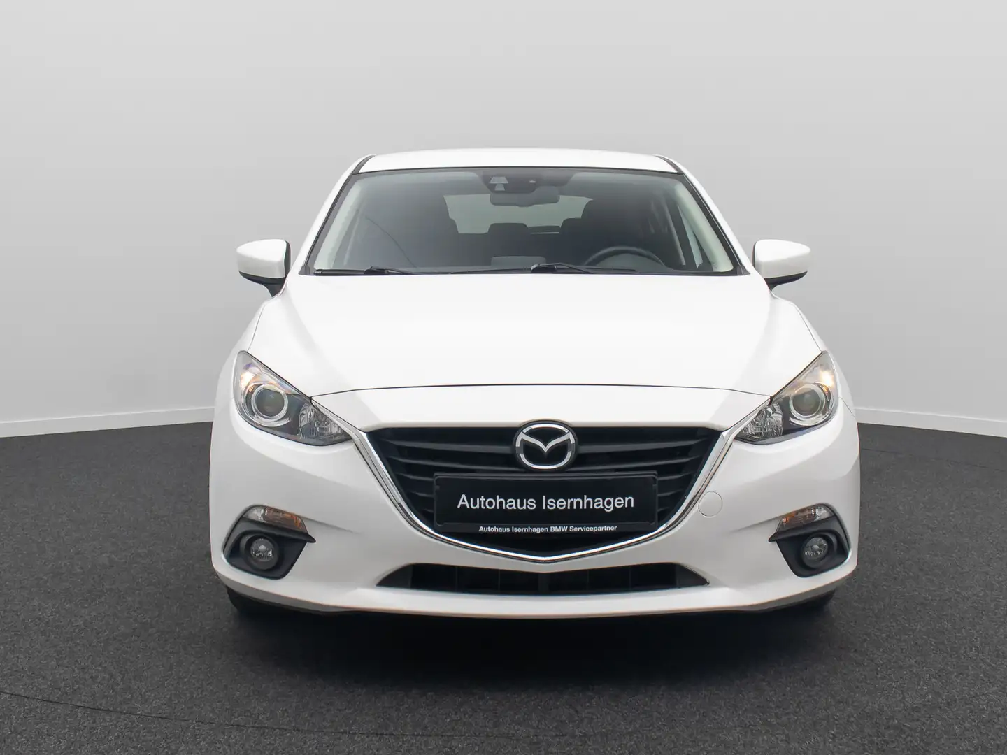 Mazda 3 Center-Line HiFi Navi Tempomat Notbrems Klima Biały - 2