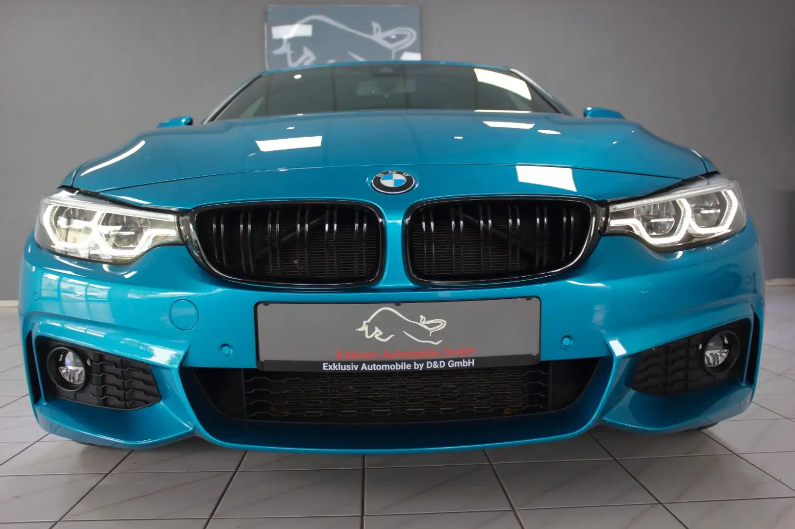 BMW 440 440iA Gran Coupé~M-SPORTPAKET+DEUTSCH+HUD+RFK~2H Azul - 2