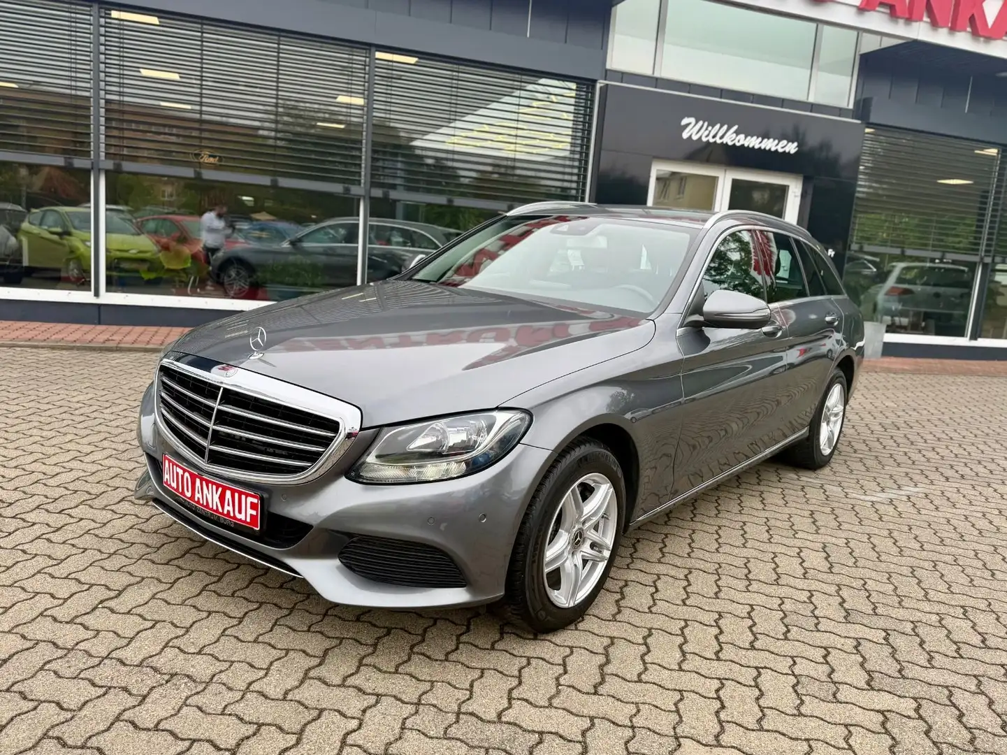 Mercedes-Benz C 220 T-Modell Avantgarde Automatik Navi TWA Grau - 2