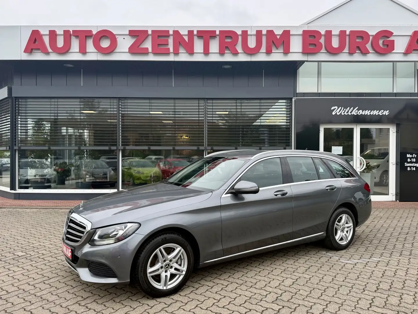 Mercedes-Benz C 220 T-Modell Avantgarde Automatik Navi TWA Grau - 1