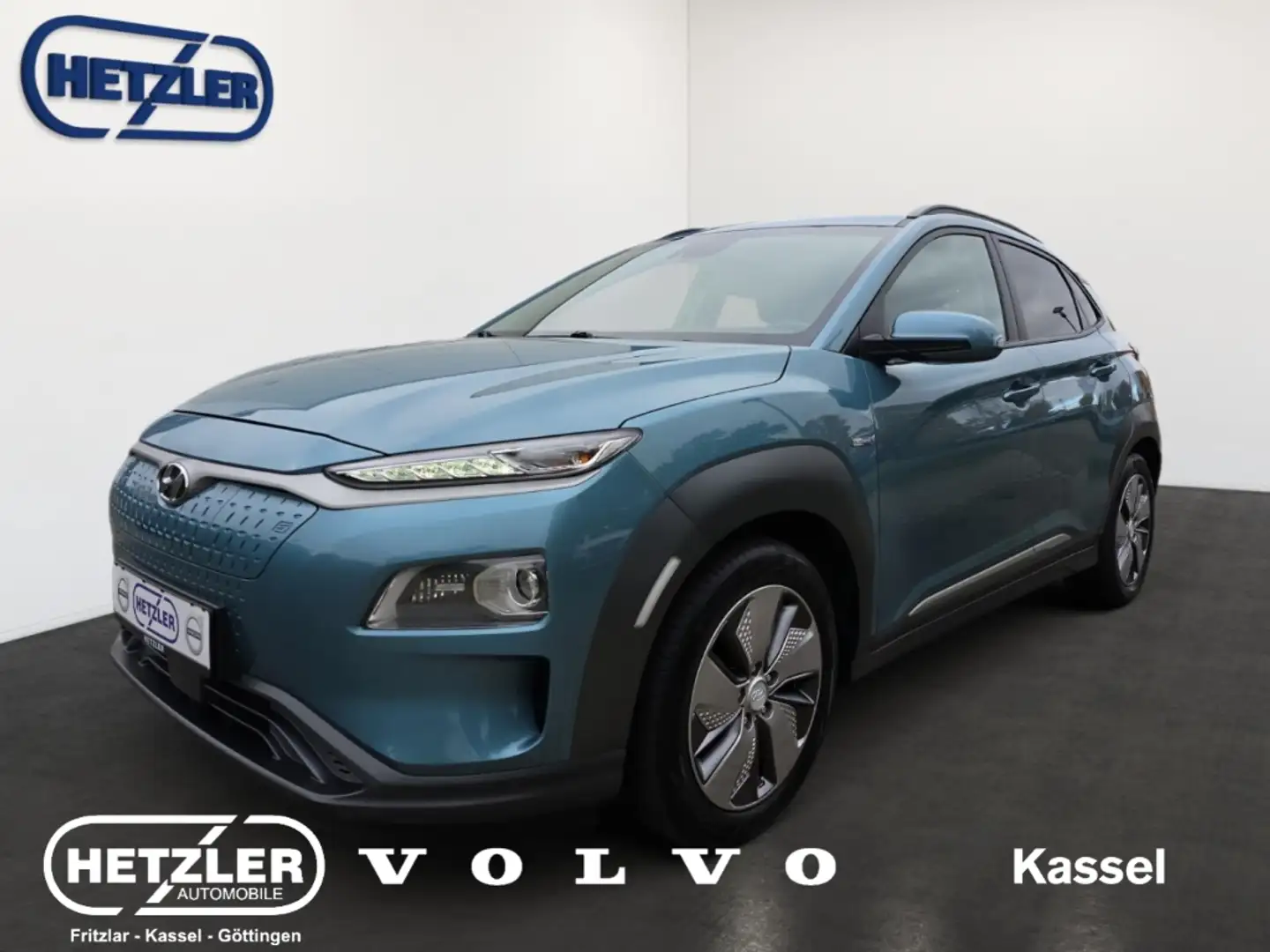 Hyundai KONA Style Elektro 2WD DAB Schiebedach Kamera LED Klima Blau - 1