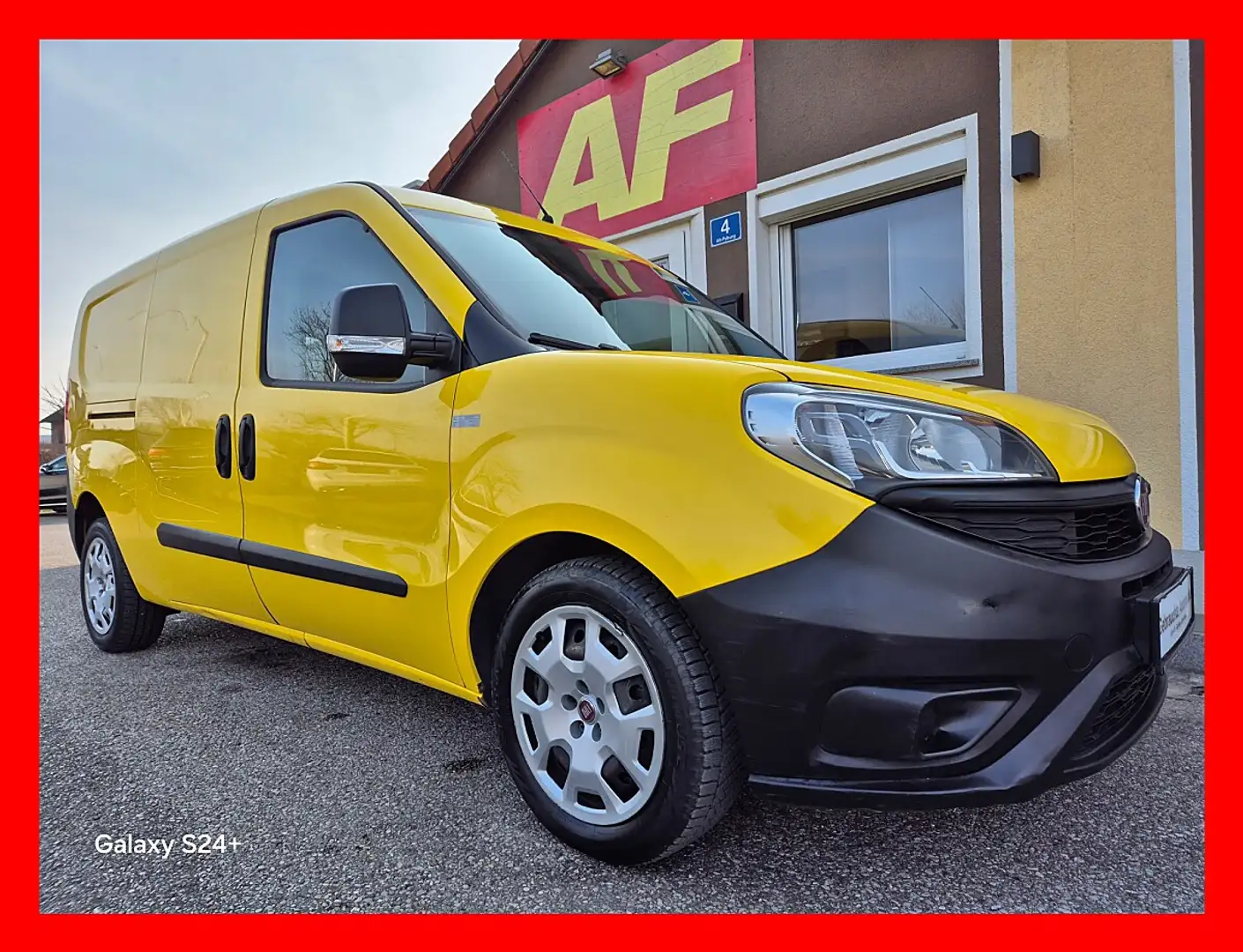 Fiat Doblo Cargo 1,3 MultiJet 95 Gelb - 1