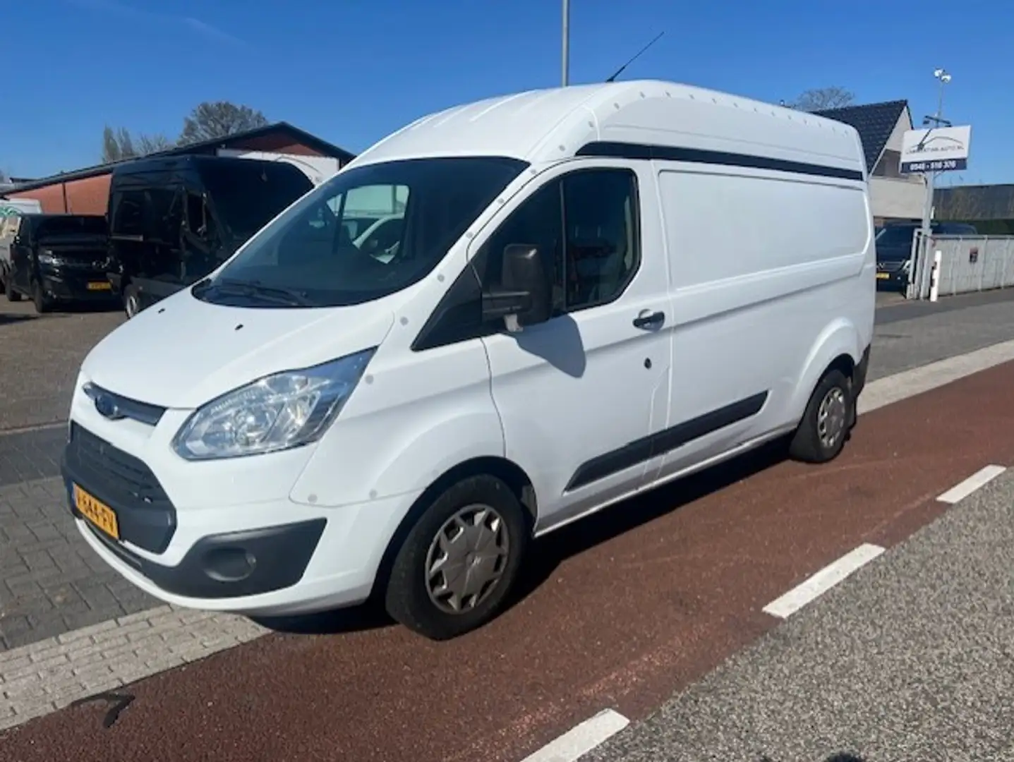 Ford Transit Custom 2.0 TDCI L2H2 AIRCO KLIMA EURO6 131000KM SORTIMO K Wit - 1