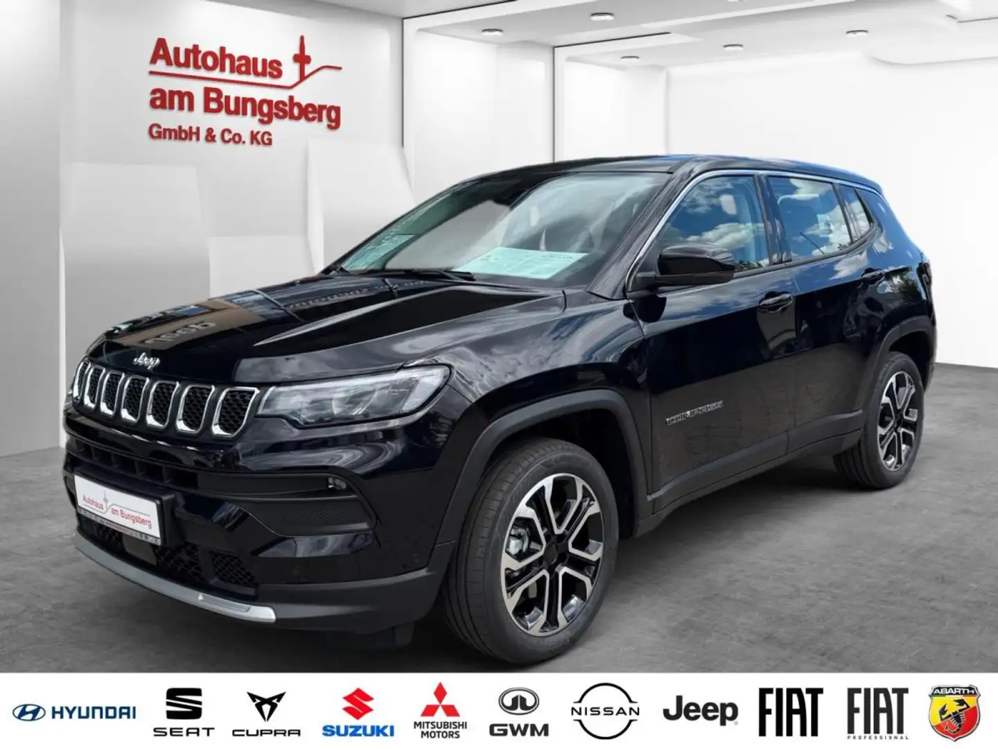 Jeep Compass Altitude 1.5 Automatik MHEV⚡️Feel Free Leasing 🔥  Schwarz - 1