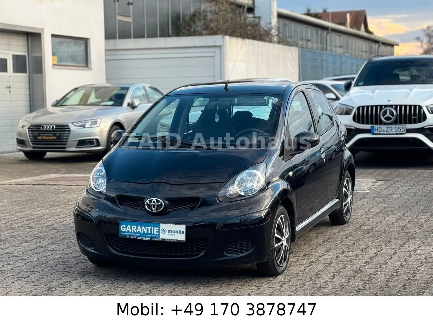 Toyota Aygo AYGO Cool*1HAND*PDC*KAMERA*KLIMA Noir - 1