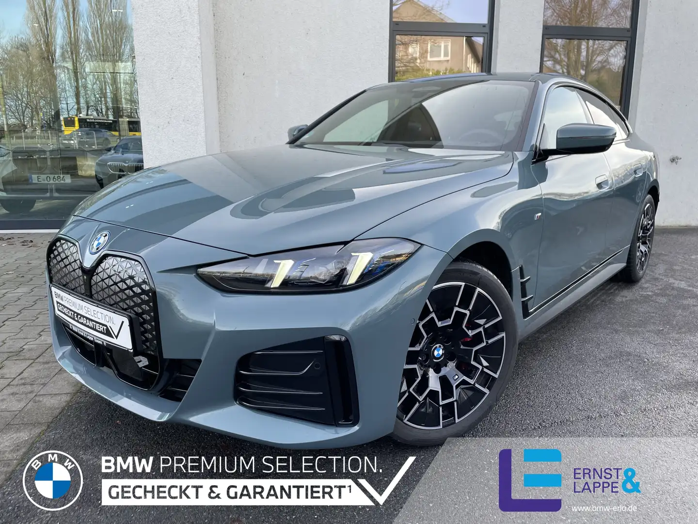 BMW i4 eDrive40 M Sport PRO || HK 360° AHK eSitze Grün - 1