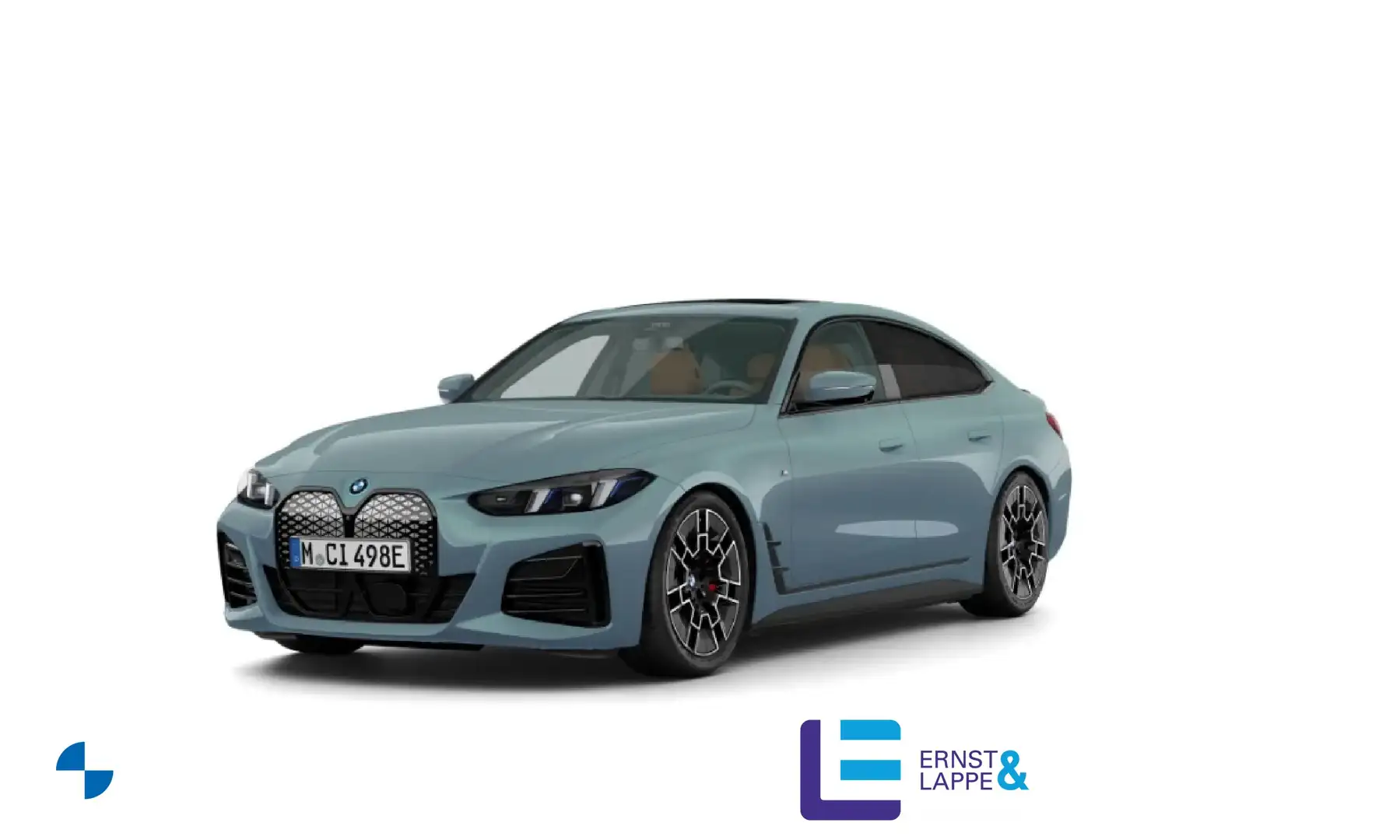 BMW i4 eDrive40 M Sport PRO || HK 360° AHK eSitze Grün - 1