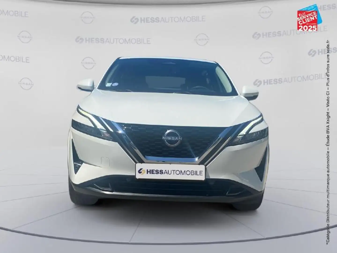 Nissan Qashqai 1.3 Mild Hybrid 140ch N-Connecta 2022 GPS Blanc - 2
