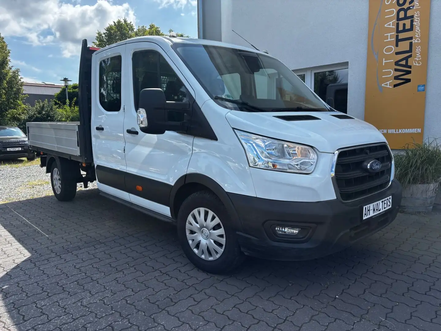 Ford Transit Pritsche 350 L3 Doppelkabine 7 - Sitzer Weiß - 1